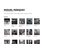 Tablet Screenshot of miguel-marquez.com